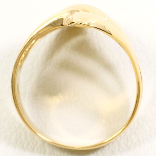 K18 18金 YG イエローゴールド リング 指輪 9.5号 ダイヤ 0.02 ジュエリー 中古 K18 18金 YG イエローゴールド リング 指輪 9.5号 ダイヤ 0.02 ジュエリー 中古