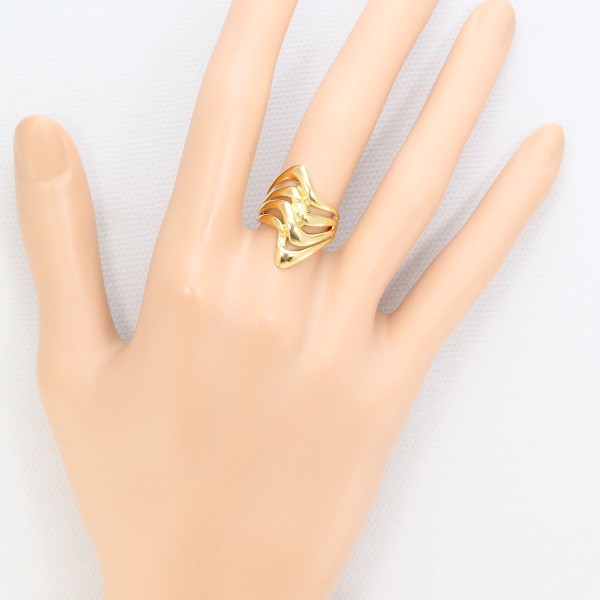 K18 18金 YG イエローゴールド リング 指輪 9.5号 ダイヤ 0.02 ジュエリー 中古 K18 18金 YG イエローゴールド リング 指輪 9.5号 ダイヤ 0.02 ジュエリー 中古