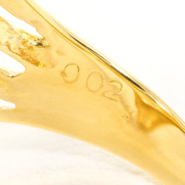 K18 18金 YG イエローゴールド リング 指輪 9.5号 ダイヤ 0.02 ジュエリー 中古 K18 18金 YG イエローゴールド リング 指輪 9.5号 ダイヤ 0.02 ジュエリー 中古