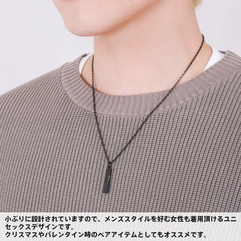 トライ ネックレス サンドプレート サージカルステンレス ブラック 黒 メンズ ブランド 彼氏 プレゼント トライ ネックレス サンドプレート サージカルステンレス ブラック 黒 メンズ ブランド 彼氏 プレゼント