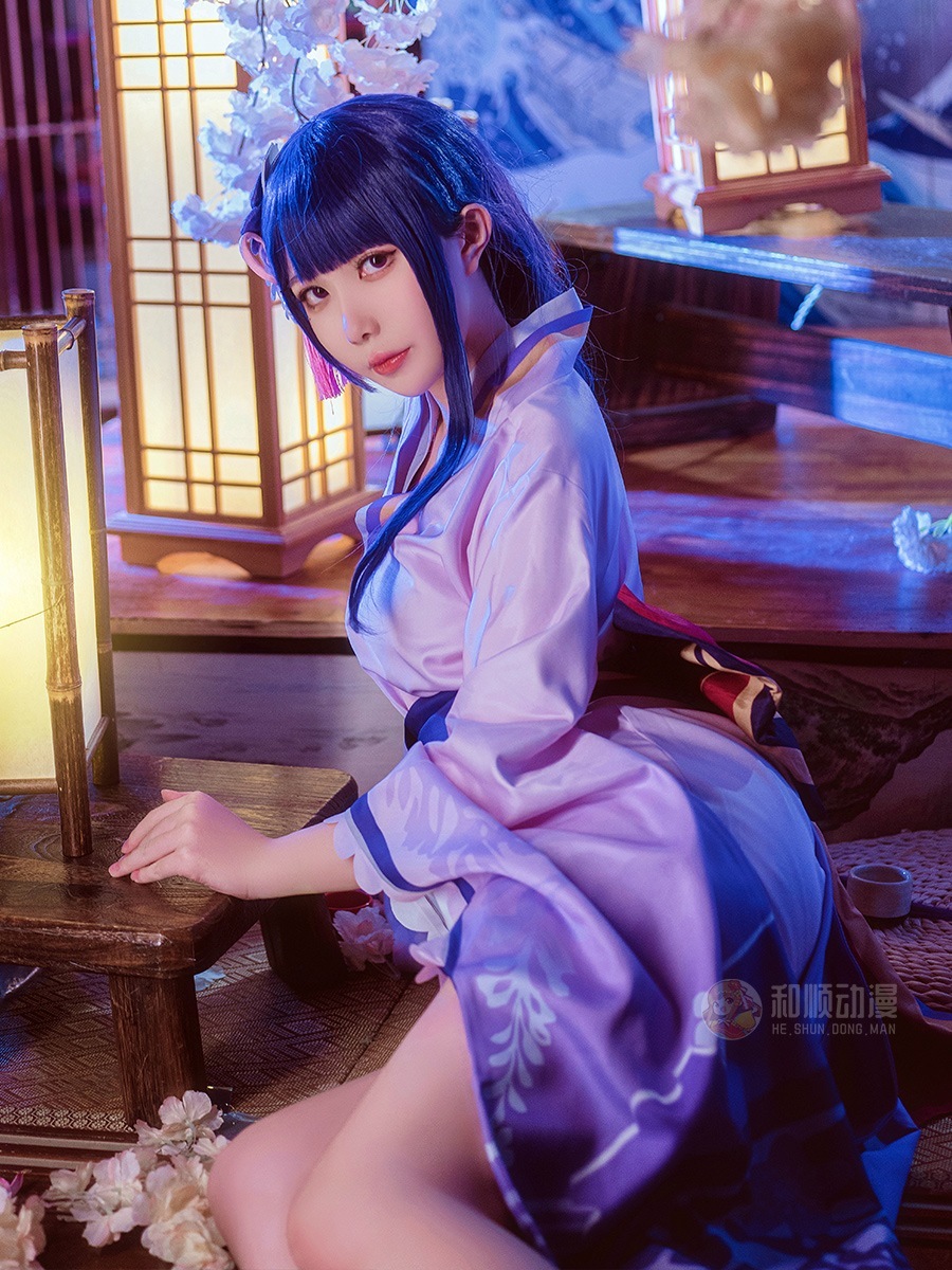 原神 げんしん 雷電影 らいでんえい 雷将軍 コスプレ服 バルジン 着物 パーティー 学園祭 文化祭 ハロウィン コスチューム 変装 仮装