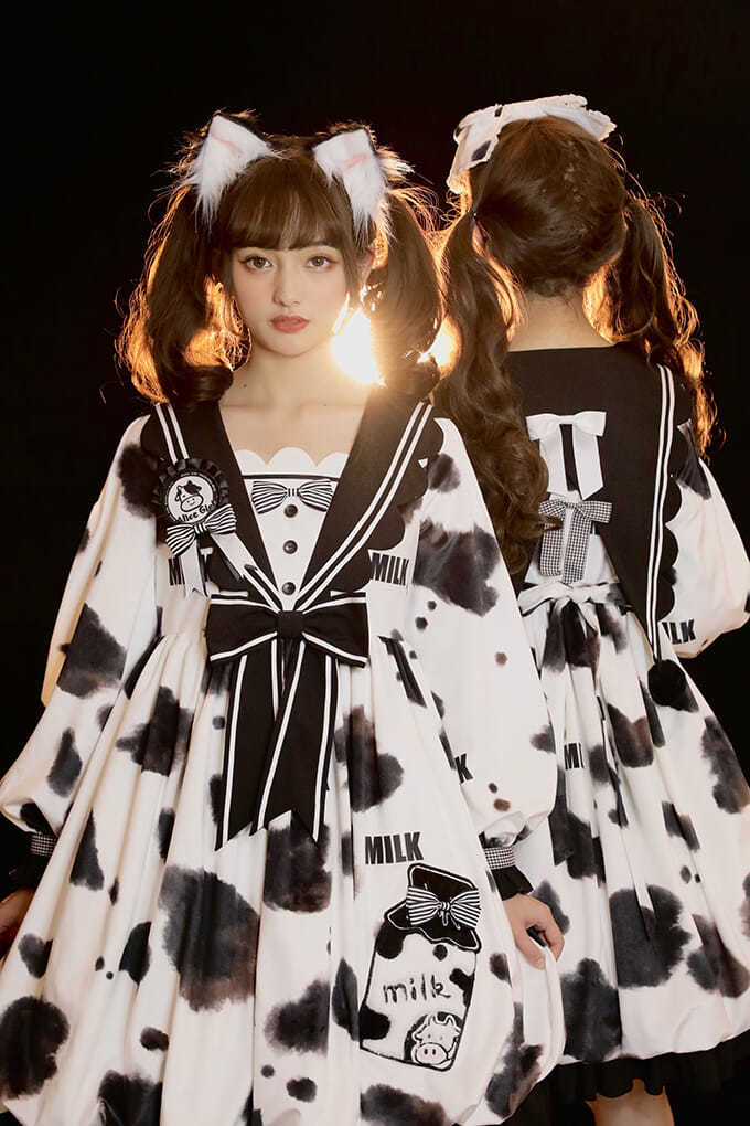 ハロウィン ハロウィン サンタ サンタSコード-4 XLコード暗い風の日系の特大コードのロリタの蝶は海軍の領ロリタの長袖のゆったりしたワン コスチューム ハロウィン ハロウィン サンタ サンタSコード-4 XLコード暗い風の日系の特大コードのロリタの蝶は海軍の領ロリタの長袖のゆったりしたワン コスチューム