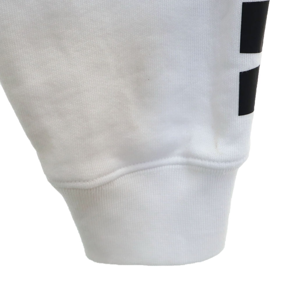 長袖 スウェットパーカー S ホワイト 裏起毛 メンズ 長袖 スウェットパーカー S ホワイト 裏起毛 メンズ