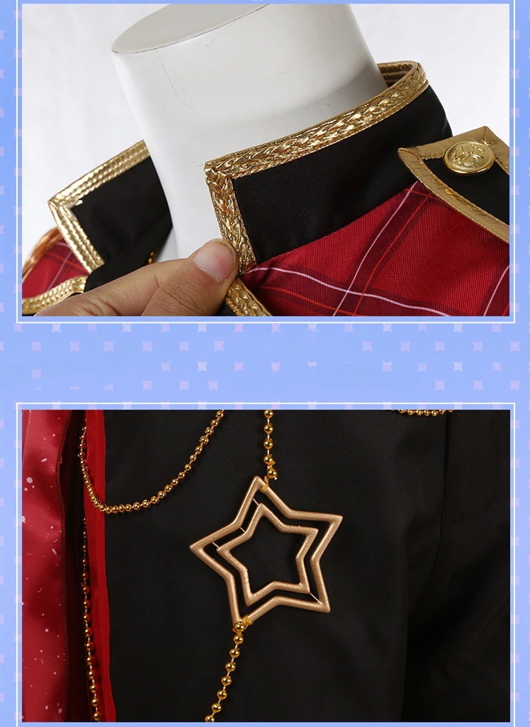 ES あんさんぶるスターズ! Trickstar UNIT 氷鷹北斗 明星スバル 遊木真 衣更真緒 コスプレ衣装 コスチューム ハロウィン 変装 仮装 ES あんさんぶるスターズ! Trickstar UNIT 氷鷹北斗 明星スバル 遊木真 衣更真緒 コスプレ衣装 コスチューム ハロウィン 変装 仮装