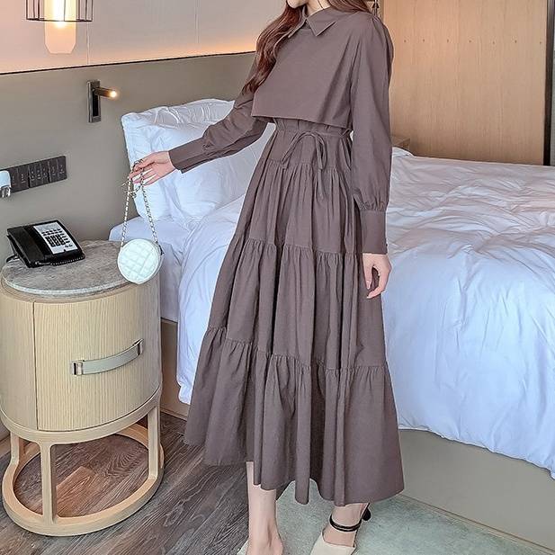 2color レディース ロングワンピース ワンピース フレア ロング丈 マキシ丈 ロング マキシ 2color レディース ロングワンピース ワンピース フレア ロング丈 マキシ丈 ロング マキシ