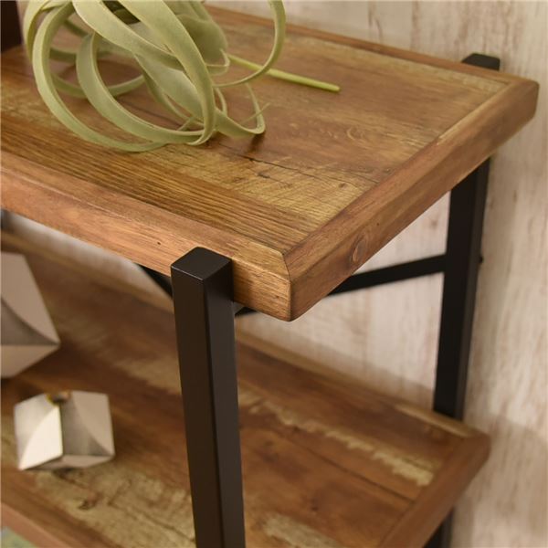 シェルフ 約幅78cm 4段 ヴィンテージ 組立品