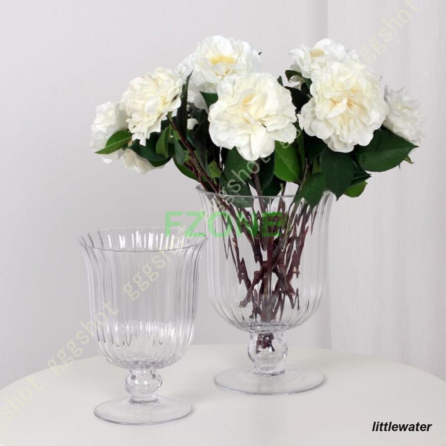 フラワーベース 花瓶 ガラス製 モダン 雑貨 インテリア 雑貨 アンティーク インテリア 置物 おしゃれ花瓶 置物 アンティーク雑貨 北欧 22cm 一輪挿し 透明