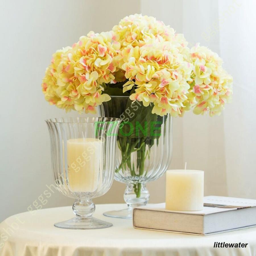 フラワーベース 花瓶 ガラス製 モダン 雑貨 インテリア 雑貨 アンティーク インテリア 置物 おしゃれ花瓶 置物 アンティーク雑貨 北欧 22cm 一輪挿し 透明