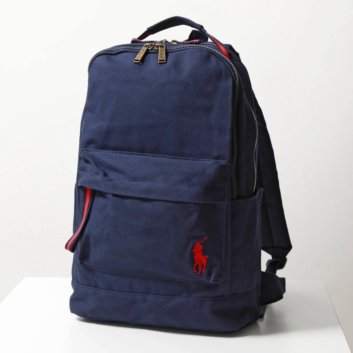 Polo Ralph Lauren ポロ ラルフローレン バックパック 9AR015 レディース ポニー刺繍 リュック コットンキャンバス 鞄 カラー2色 Polo Ralph Lauren ポロ ラルフローレン バックパック 9AR015 レディース ポニー刺繍 リュック コットンキャンバス 鞄 カラー2色