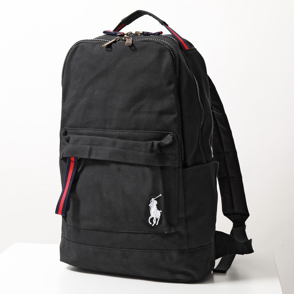 Polo Ralph Lauren ポロ ラルフローレン バックパック 9AR015 レディース ポニー刺繍 リュック コットンキャンバス 鞄 カラー2色 Polo Ralph Lauren ポロ ラルフローレン バックパック 9AR015 レディース ポニー刺繍 リュック コットンキャンバス 鞄 カラー2色