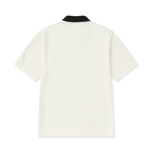 NERDY 公式正規品 クラシック NY ジャージ 半袖 Tシャツ(Black/Ivory) 韓国ファッション