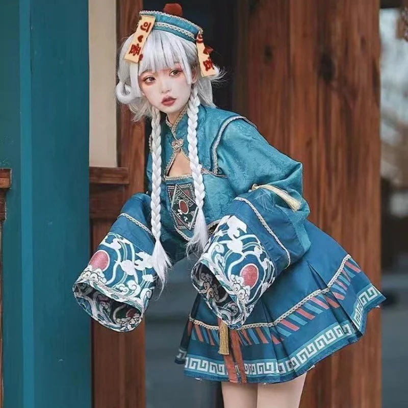 [2枚購入で2OO円OFF]今買いたいが特惠！子供 イベント ホラー コスプレ ハロウィン Jkセット ミニワンピースショートスカート ロリータ レディース かわいいコスプレ コスチューム ハロウィン