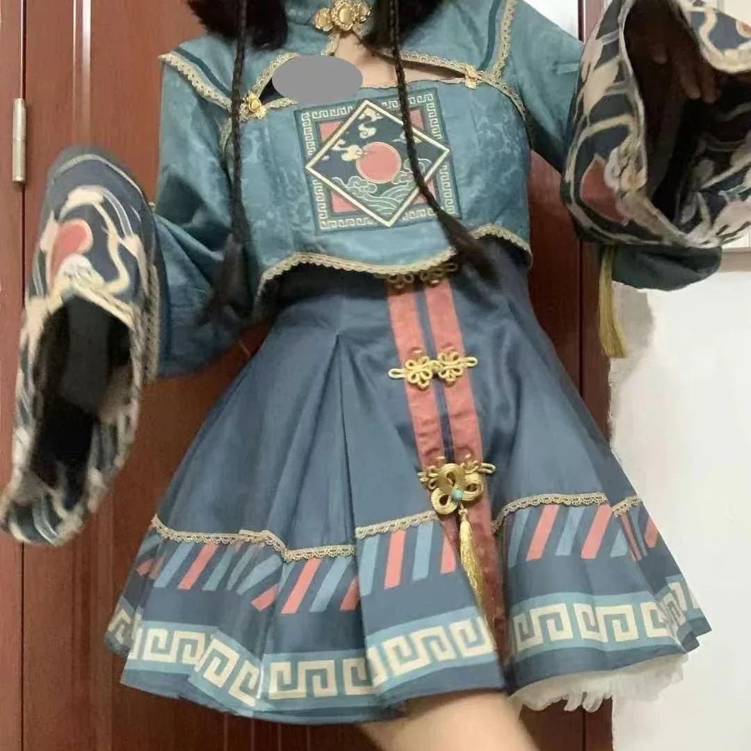 [2枚購入で2OO円OFF]今買いたいが特惠！子供 イベント ホラー コスプレ ハロウィン Jkセット ミニワンピースショートスカート ロリータ レディース かわいいコスプレ コスチューム ハロウィン