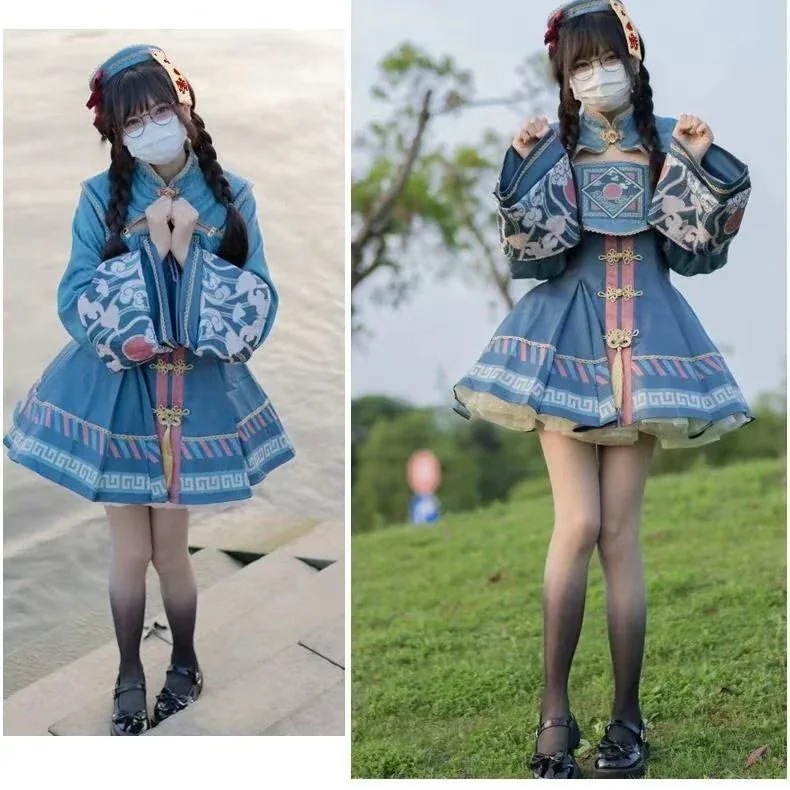 [2枚購入で2OO円OFF]今買いたいが特惠！子供 イベント ホラー コスプレ ハロウィン Jkセット ミニワンピースショートスカート ロリータ レディース かわいいコスプレ コスチューム ハロウィン