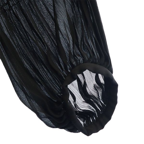 長袖 袖シアー ワンピース ブラック レディース 長袖 袖シアー ワンピース ブラック レディース