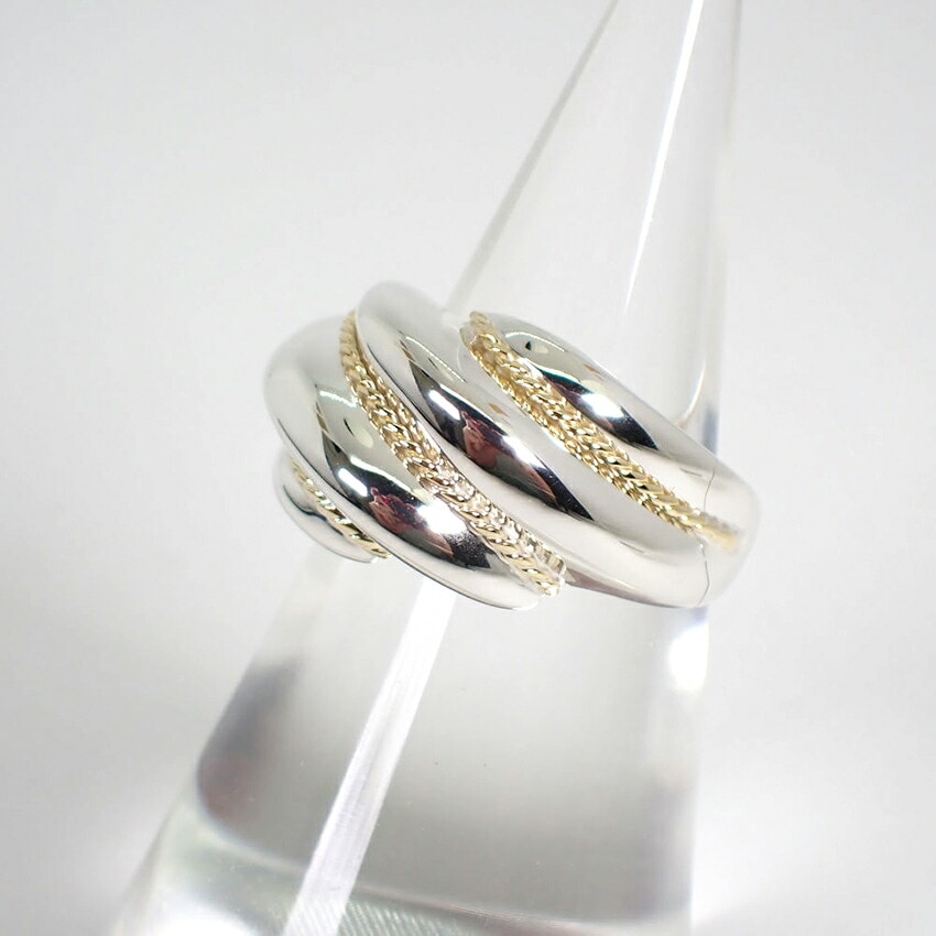 ティファニー コンビ リング 8号