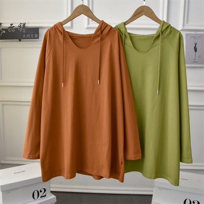 トップス Tシャツ パーカー 袖あり 長袖 Vネック 綿 かわいい 大人可愛い シンプル カジュアル おしゃれ 大人女子 こなれ感 抜け感 存在感 ラフ ゆる ルーズ 春 秋 無地 10代 20代 トップス Tシャツ パーカー 袖あり 長袖 Vネック 綿 かわいい 大人可愛い シンプル カジュアル おしゃれ 大人女子 こなれ感 抜け感 存在感 ラフ ゆる ルーズ 春 秋 無地 10代 20代