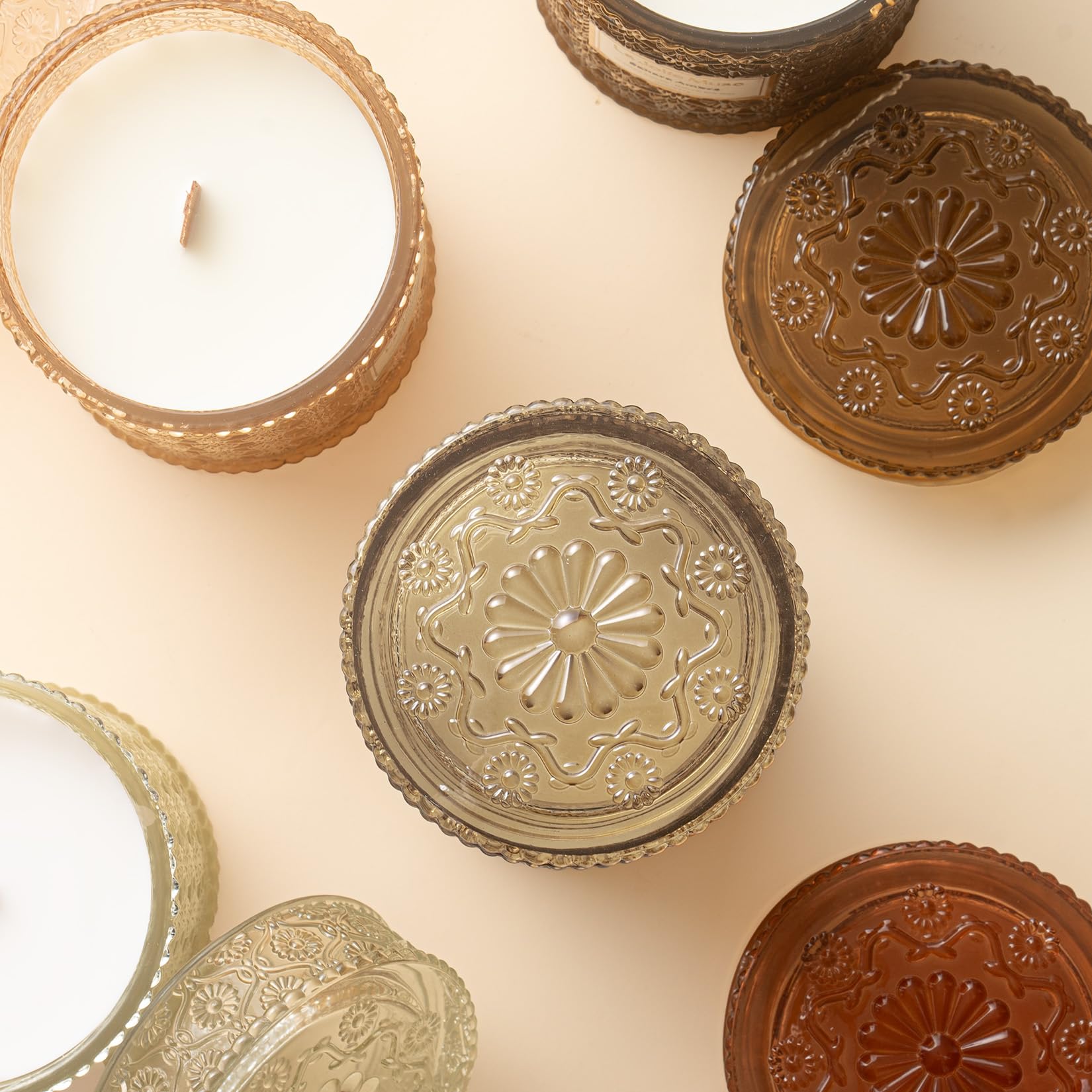 LA JOLIE MUSEアロマキャンドル 木芯 ココナッツの香り 539g 90時間 大型 おしゃれ グラスジャー 自然素材のソイワックス LA JOLIE MUSEアロマキャンドル 木芯 ココナッツの香り 539g 90時間 大型 おしゃれ グラスジャー 自然素材のソイワックス