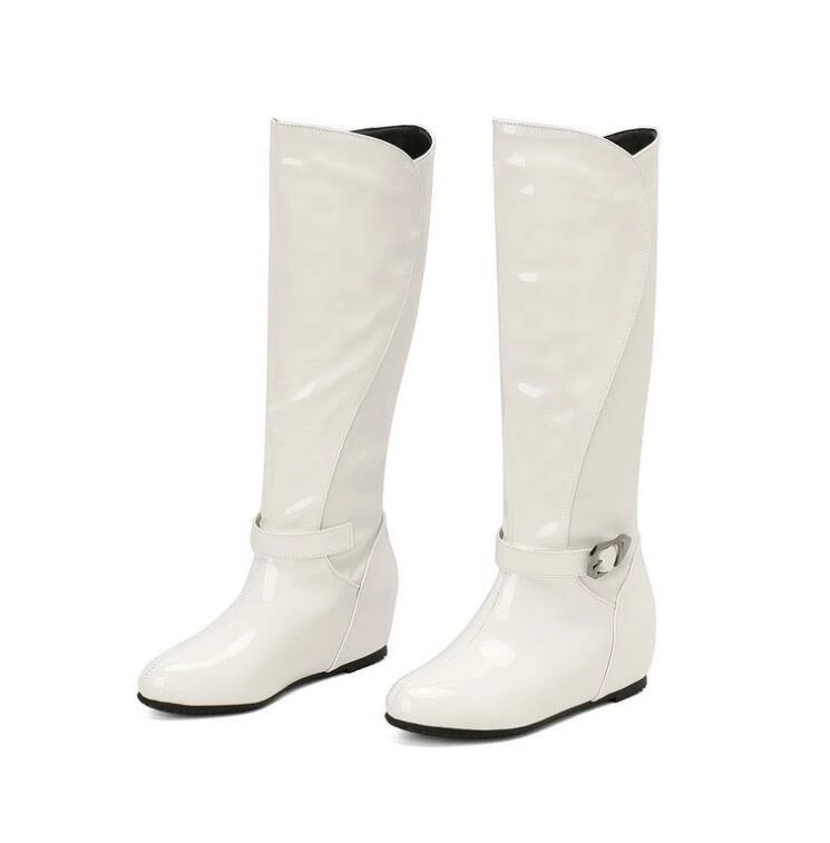 レディースブーツ ロングブーツ エナメル 4.5センチ インヒール 光沢 ロング丈  秋冬 春秋 ダンスブーツ 大きいサイズ 29cmまで 小さいサイズ  ロングブーツ  ダンス 舞台 レディースブーツ ロングブーツ エナメル 4.5センチ インヒール 光沢 ロング丈  秋冬 春秋 ダンスブーツ 大きいサイズ 29cmまで 小さいサイズ  ロングブーツ  ダンス 舞台