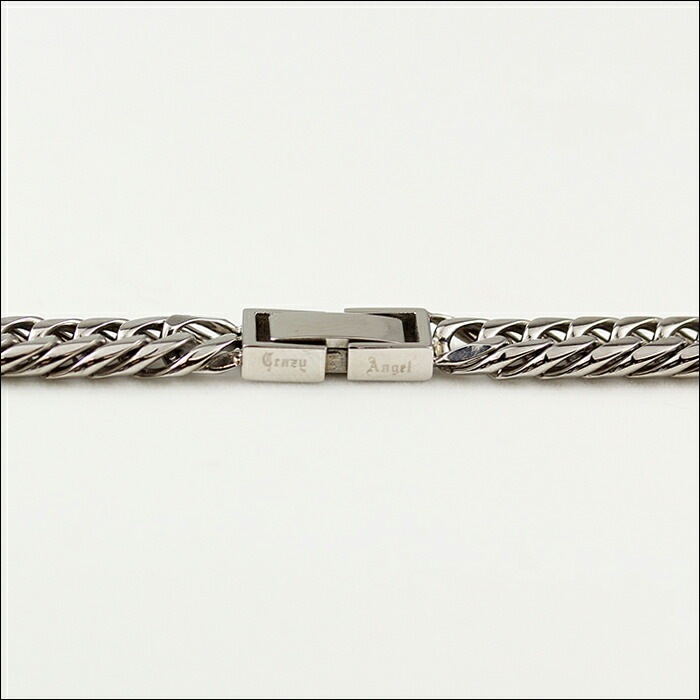 【即納】クレイジーエンジェル ステンレス 6面 W キヘイ ネックレス 5.7mm/60cm CA-962 【即納】クレイジーエンジェル ステンレス 6面 W キヘイ ネックレス 5.7mm/60cm CA-962