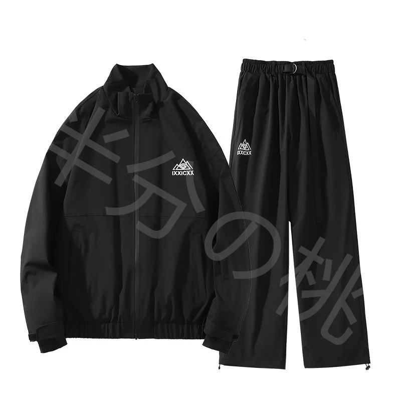 2024冬用スキーウェアスキースーツスノーボードウェア女性用スーツ防水上下セットスキーウェアユニセックス暖かくして