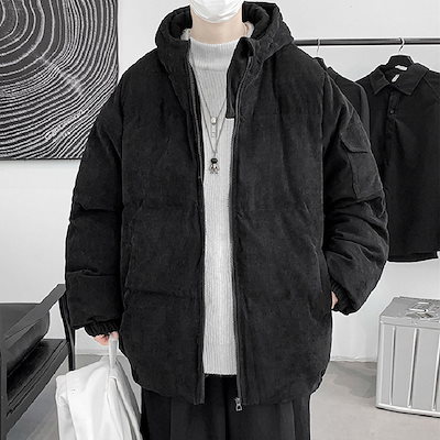 格安高評価 2022綿入れ 男性 外套 秋冬 潮流厚 : メンズファッション 低価通販
