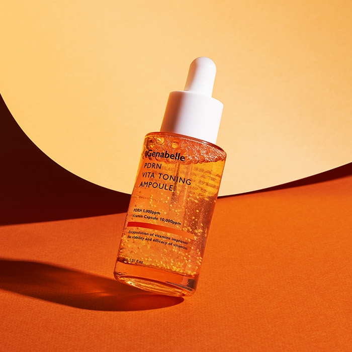 Qoo10] ジェナベール PDRNビタトーニングアンプル 30ml