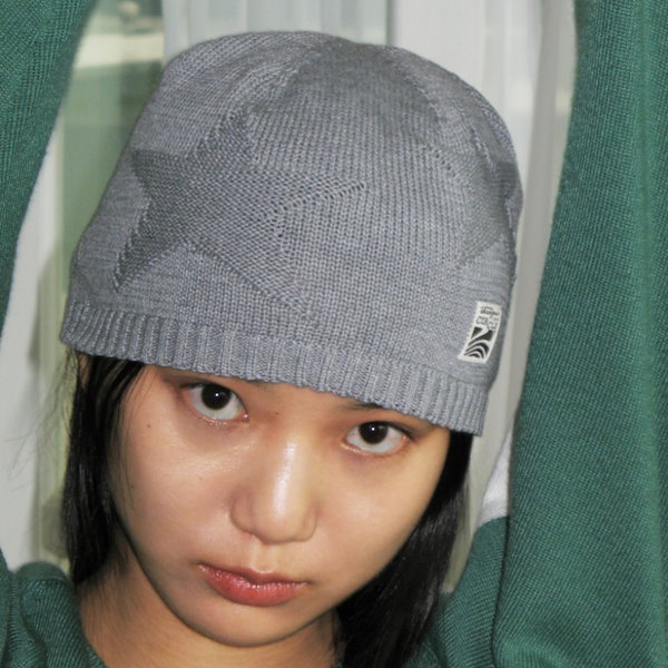 SINOON シヌーン Knit Bonnet Hat (gray) SINOON シヌーン Knit Bonnet Hat (gray) SINOON ｜시눈 공식