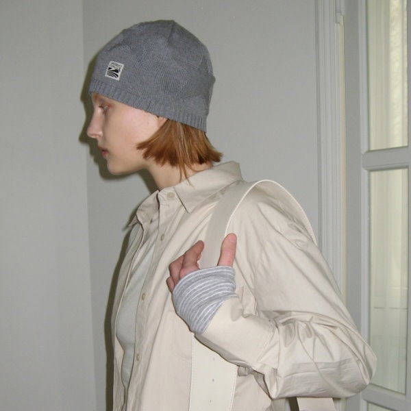 SINOON シヌーン Knit Bonnet Hat (gray) SINOON シヌーン Knit Bonnet Hat (gray) SINOON ｜시눈 공식