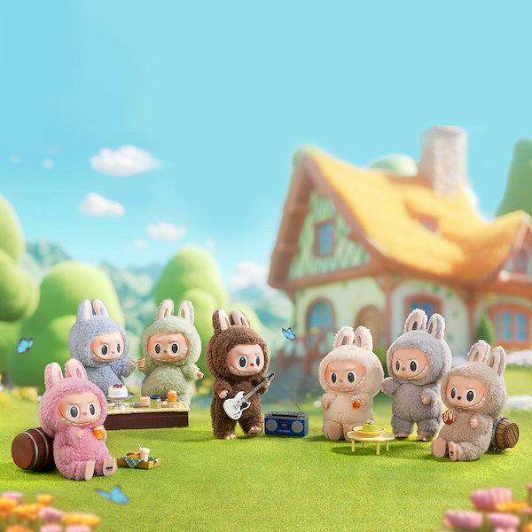 EXCITING MACARON x Big into Energy 2個 Qoo10] LABUBU 公式正規品ラブブ Big into En