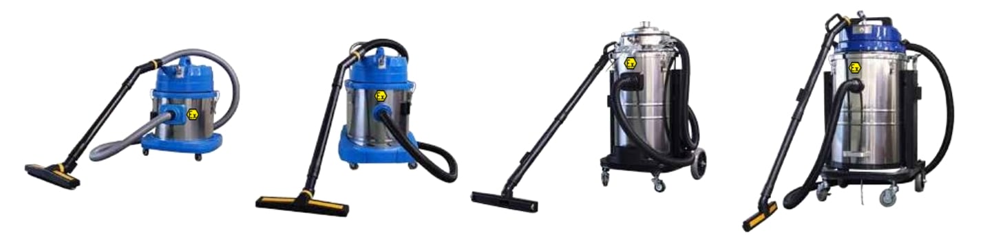 *ATEX防爆認証「安全だよ」防爆湿乾式エア真空掃除機 100Liter