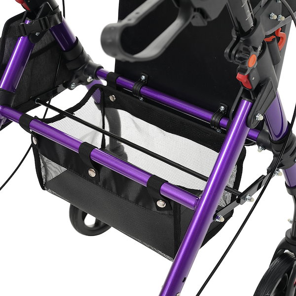 Qoo10] 歩行器 歩行車 シルバーカー 室外用 6