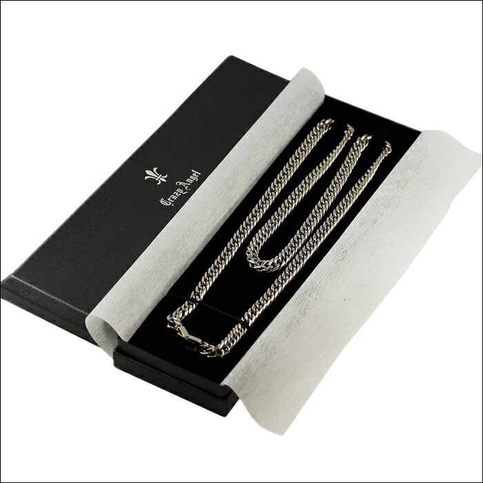 クレイジーエンジェル ステンレス 6面 W キヘイ ネックレス 6.5mm/50cm CA-971 クレイジーエンジェル ステンレス 6面 W キヘイ ネックレス 6.5mm/50cm CA-971