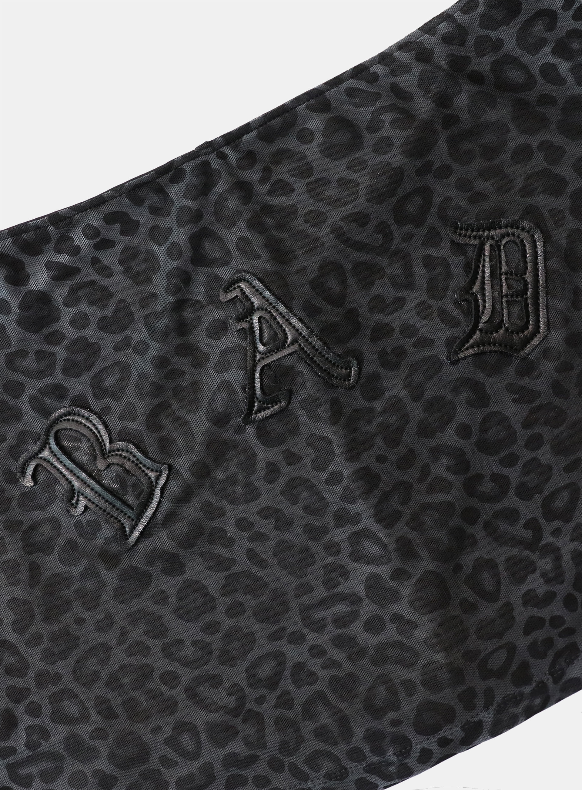 【BADBLOOD】 MYSTIC SCOT SHORTS : BLACK LEOPARD 【BADBLOOD】 MYSTIC SCOT SHORTS : BLACK LEOPARD