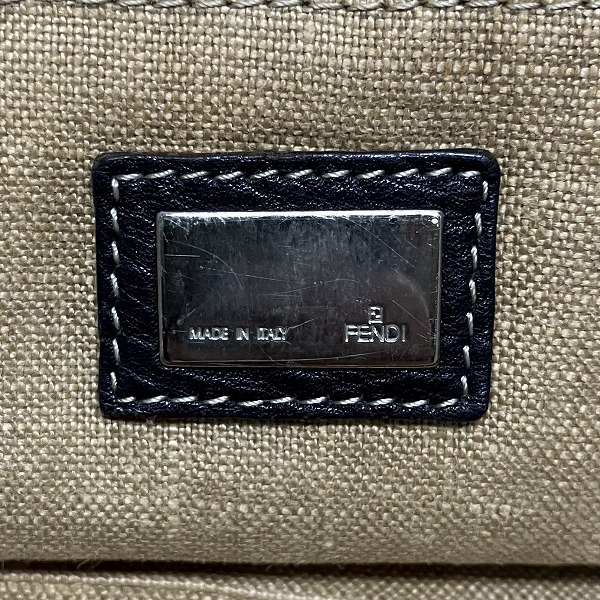 フェンディ FENDI ズッカ 8BN123 ブラウン バッグ ハンドバッグ レディース 【中古】