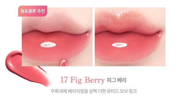 daisique　ティント　17個 Qoo10] デイジーク ジューシーデュイティント #17 フィグ