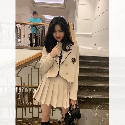 JK制服セット レディース 2024 秋 新作 スーツセットアップ 4点セット JK制服セット レディース 2024 秋 新作 スーツセットアップ 4点セット