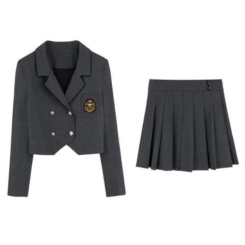 JK制服セット レディース 2024 秋 新作 スーツセットアップ 4点セット JK制服セット レディース 2024 秋 新作 スーツセットアップ 4点セット