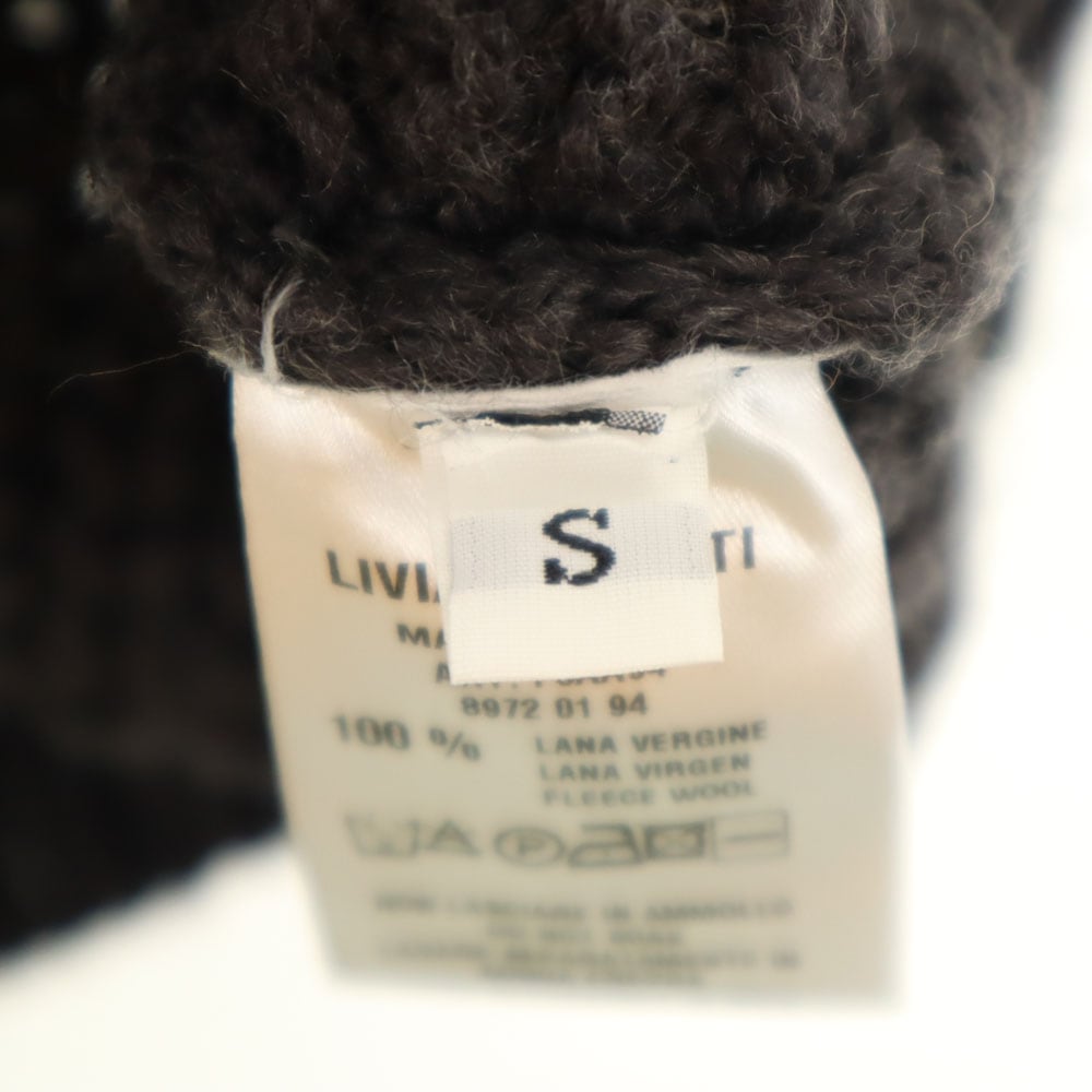 リビアナコンティ イタリア製 長袖 セーター S チャコールグレー LIVIANA CONTI ニット レディース リビアナコンティ イタリア製 長袖 セーター S チャコールグレー LIVIANA CONTI ニット レディース