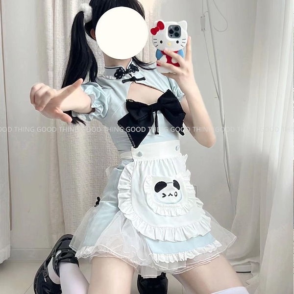 オリジナル ロリータ♡メイドさん A4 Qoo10] オリジナルロリータスーツメイド服かわいい