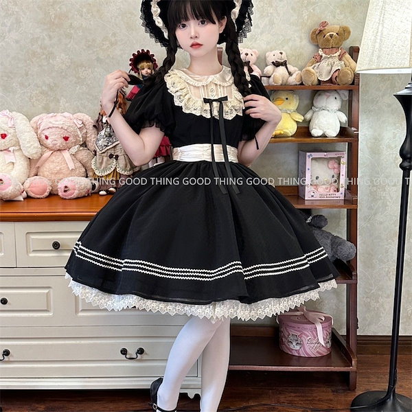 Qoo10] オリジナルロリータスーツメイド服かわいい