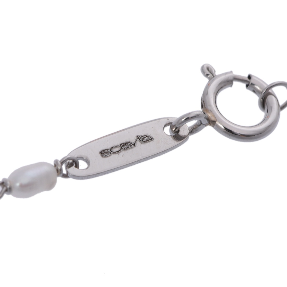 Scavia スカヴィア パール 色石 レディース Pt950プラチナ 色石 ネックレス Aランク 中古 銀蔵 Scavia スカヴィア パール 色石 レディース Pt950プラチナ 色石 ネックレス Aランク 中古 銀蔵