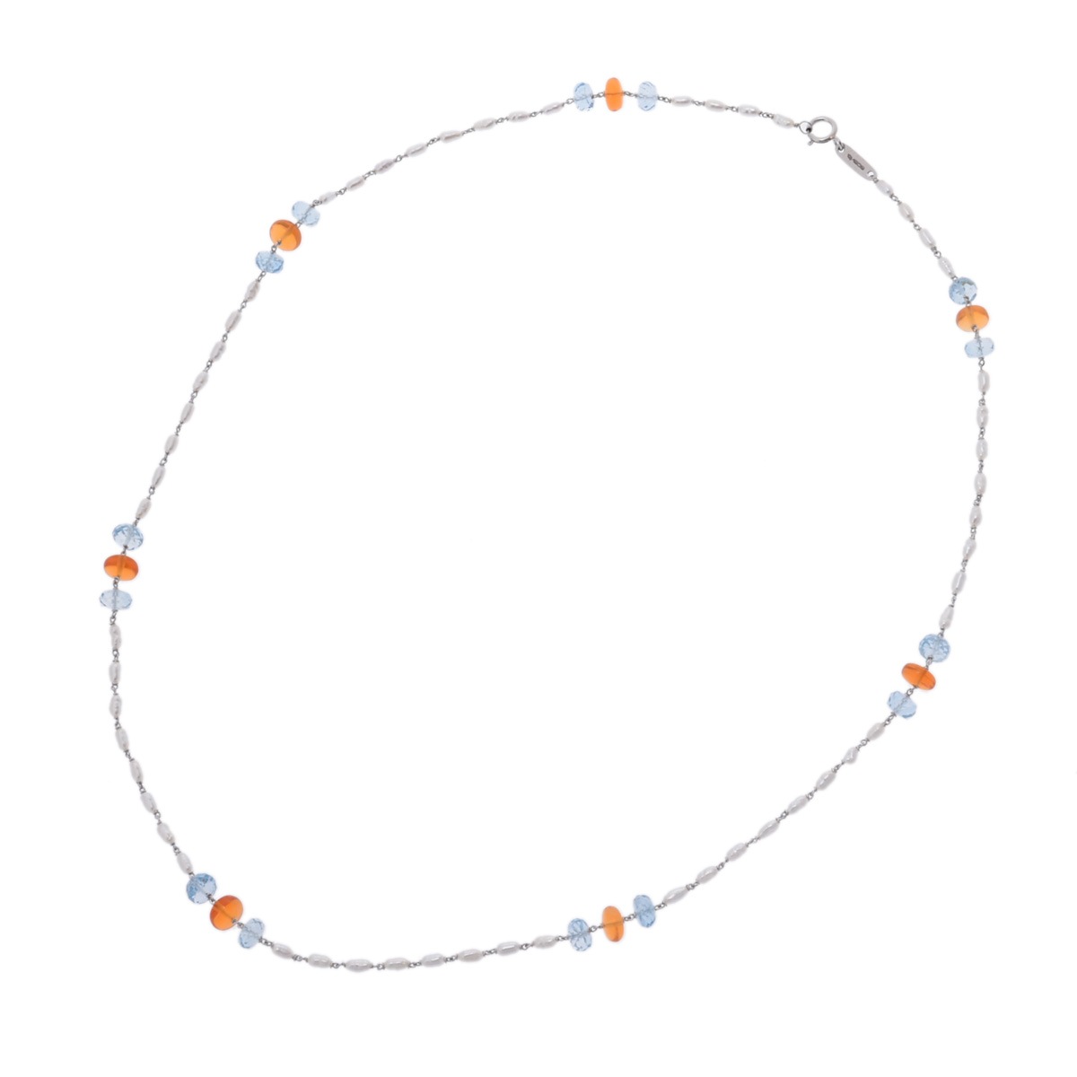 Scavia スカヴィア パール 色石 レディース Pt950プラチナ 色石 ネックレス Aランク 中古 銀蔵 Scavia スカヴィア パール 色石 レディース Pt950プラチナ 色石 ネックレス Aランク 中古 銀蔵