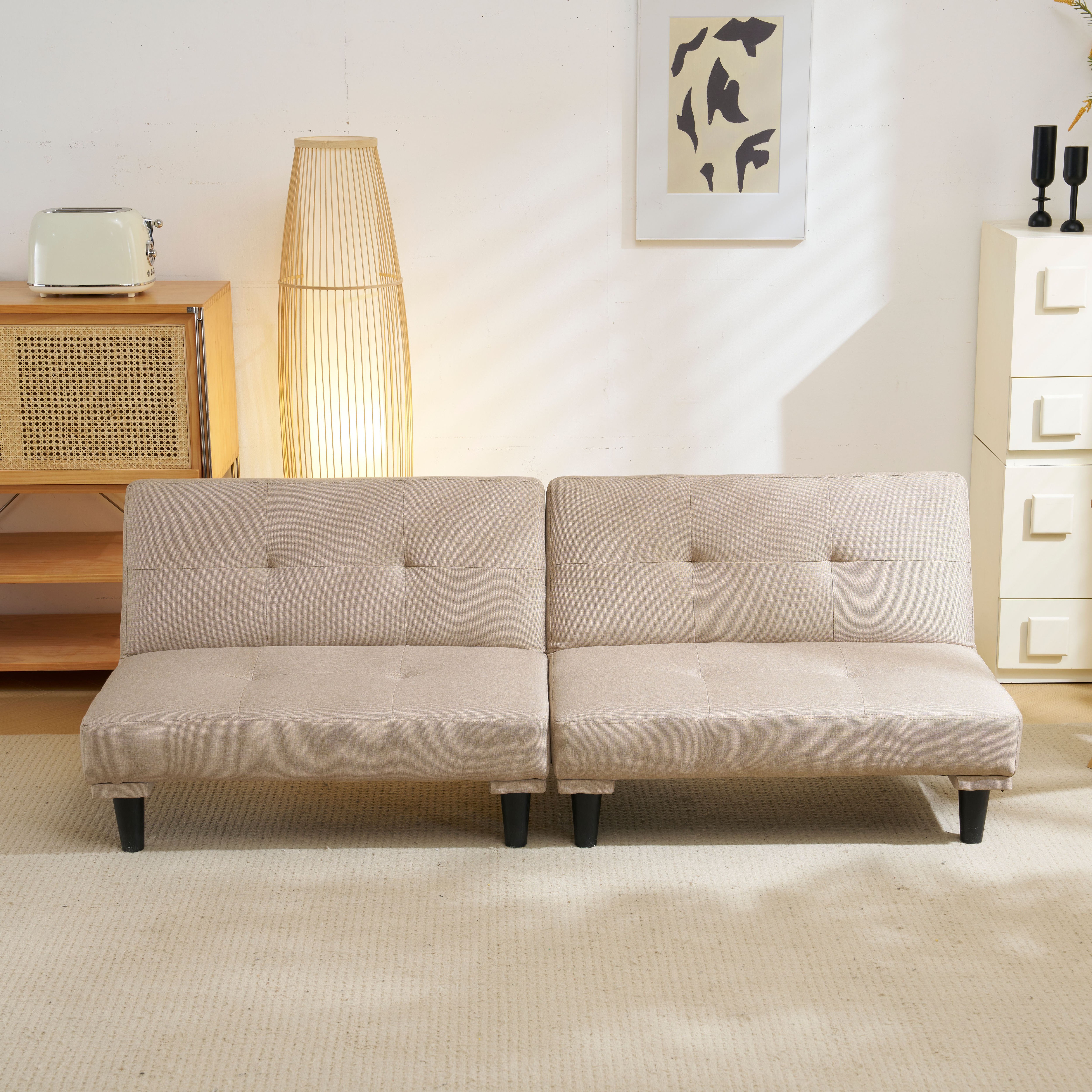 【国内出荷 - 3日配達】ソファベッド ソファ ベッド 2人 リクライニングソファ 背もたれ3段階-276