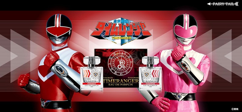 未来戦隊タイムレンジャー タイムレッド＆タイムピンク オードパルファム 50mlｘ2