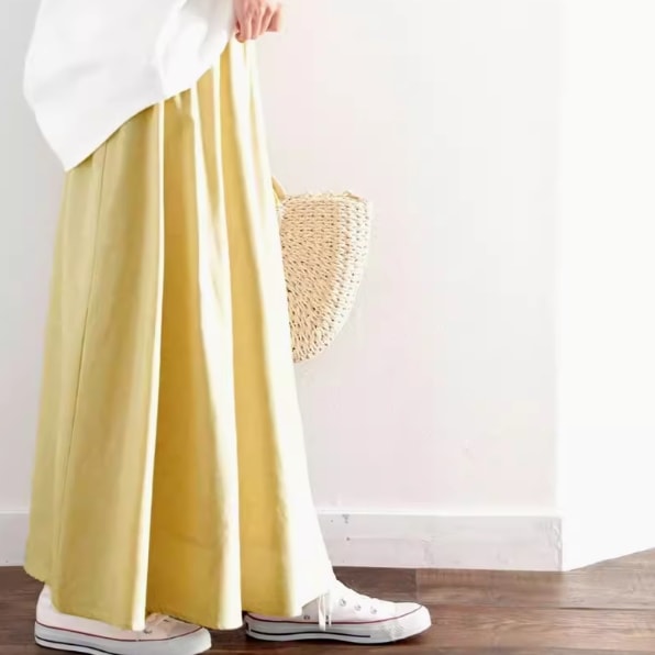 レディース スカート ロングスカート ロング Aライン ハイウエスト ウエストゴム かわいい 大人可愛い きれいめ シンプル カジュアル 上品 おしゃれ かっこいい レトロ こなれ感 ラフ ガーリー レディース スカート ロングスカート ロング Aライン ハイウエスト ウエストゴム かわいい 大人可愛い きれいめ シンプル カジュアル 上品 おしゃれ かっこいい レトロ こなれ感 ラフ ガーリー