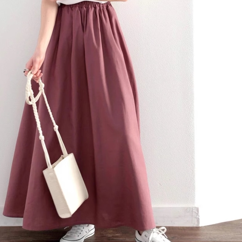 レディース スカート ロングスカート ロング Aライン ハイウエスト ウエストゴム かわいい 大人可愛い きれいめ シンプル カジュアル 上品 おしゃれ かっこいい レトロ こなれ感 ラフ ガーリー レディース スカート ロングスカート ロング Aライン ハイウエスト ウエストゴム かわいい 大人可愛い きれいめ シンプル カジュアル 上品 おしゃれ かっこいい レトロ こなれ感 ラフ ガーリー