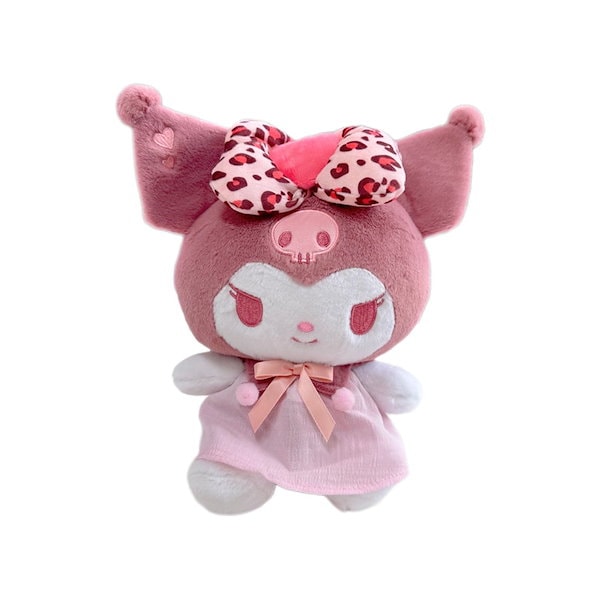 Qoo10] マイメロディクロミヒョウ柄ハートぬいぐる