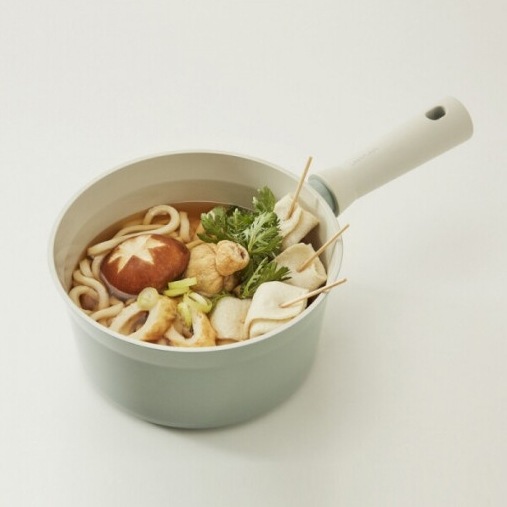 [スーツ IH] マルチパン 22cm+片手鍋 18cm セット