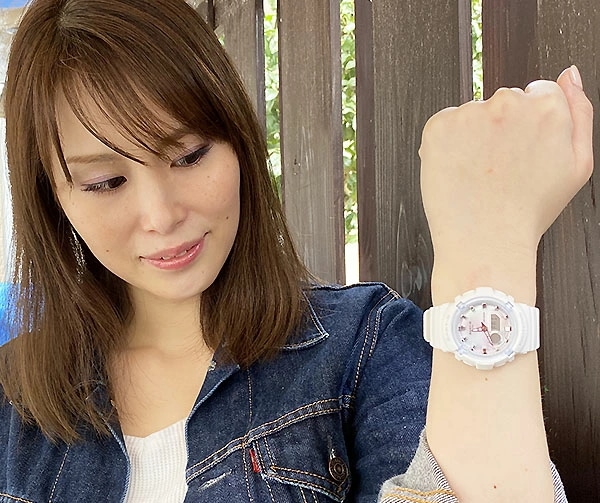 恋人たちのGショックペア G-SHOCK BABY-G ペアウォッチ ペア腕時計 カシオ 2本セット アナデジ AW-591-2AJF BGA-280-7AJF お揃い 新品 手書きします